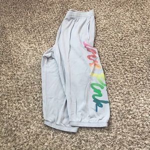 PINK Victoria’s Secret sweatpant capri size large